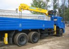 Автомобиль с краном-манипулятором SCS736 КАМАЗ 65117-6010-78 (верхнее управление)